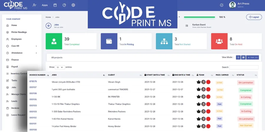 Codeyo Print MS